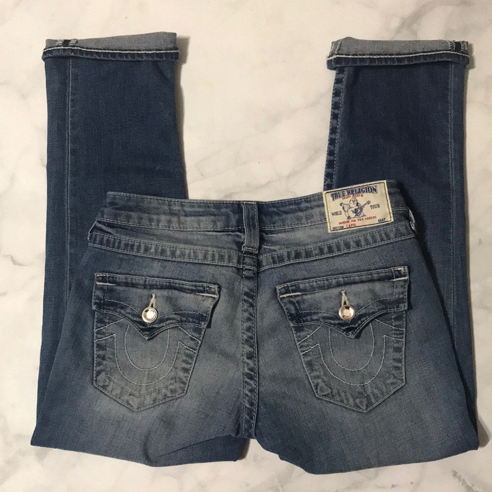 True Religion Embellished w/ Swarovski Crystals